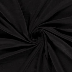 Viscose Jersey Unicolour Black