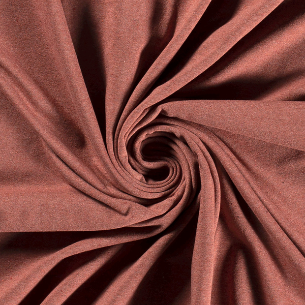 Jersey fabric Unicolour Old Pink