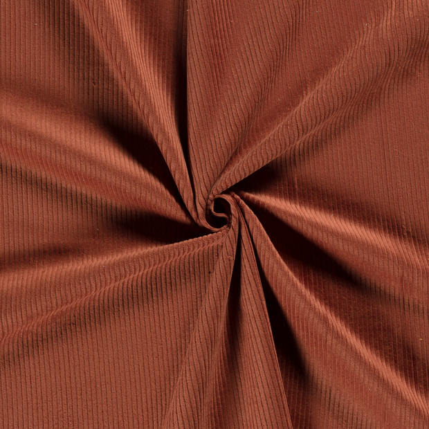 Corduroy 4.5w fabric Brique 